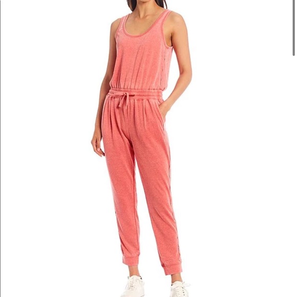 Splendid Pants - NWT Splendid Costa Mesa scoop neck sleeveless jumpsuit size medium
